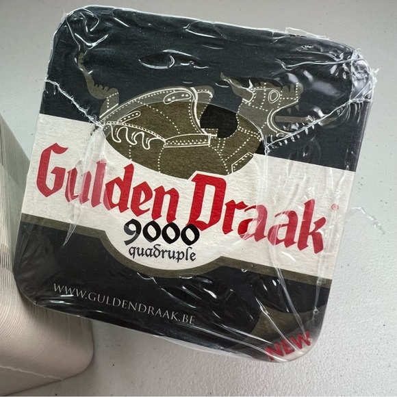 Gulden Draak Bar Disposable Drink Coasters - Picture 2 of 5